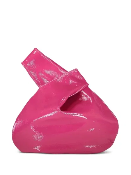 Torebka skórzana Mary Smallwood skórzana różowa