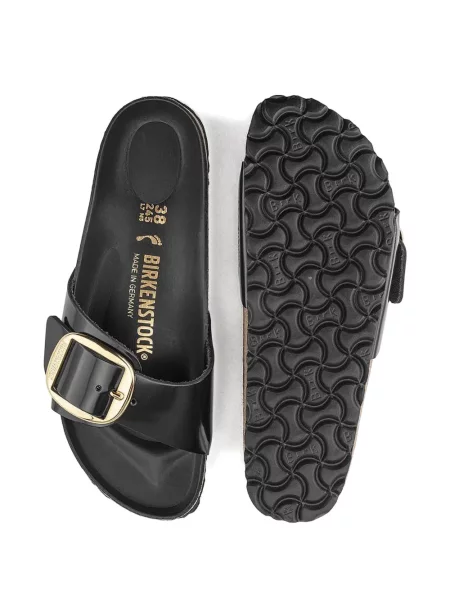 Papuci Birkenstock cu cataramă negru