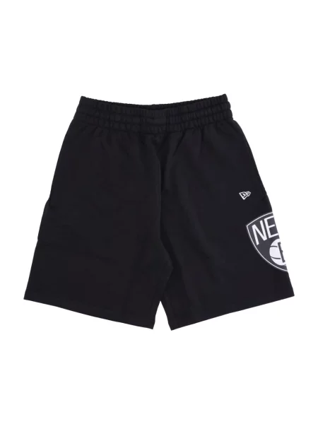 Spodenki sportowe New Era z logo czarne