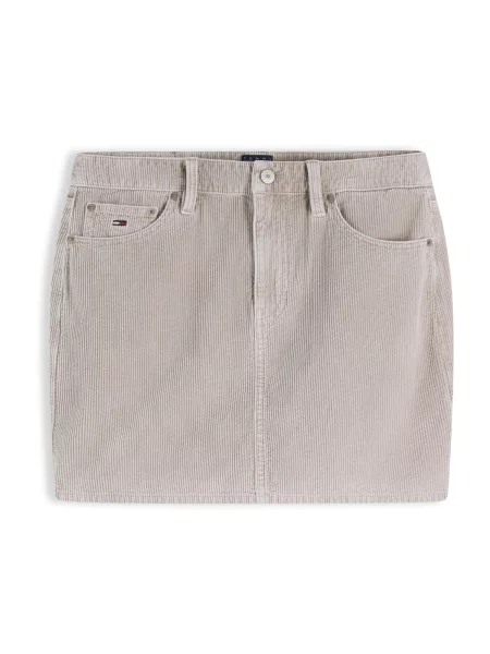 Tommy Jeans Fustă deschis gri
