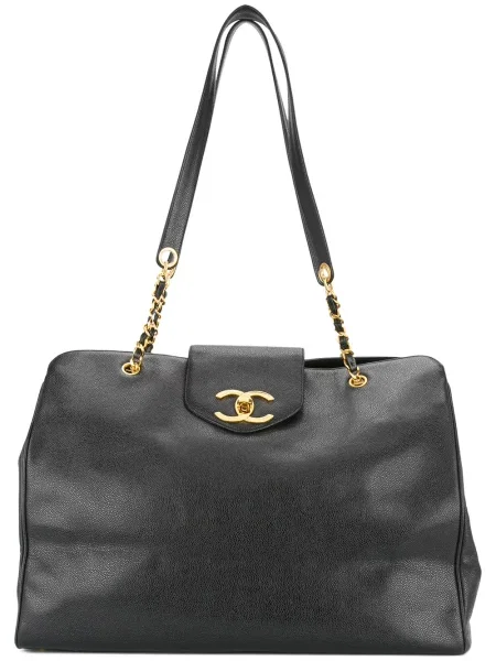 Kabelka Chanel Pre-owned černá