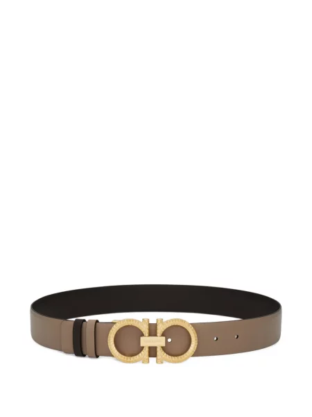 Cu centură reversibil curea Ferragamo maro