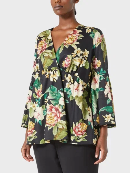 Блуза Marina Rinaldi чорна