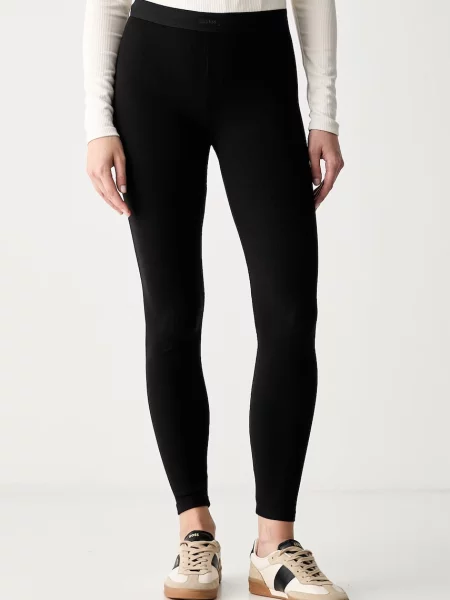 Pantaloni Guess din modal negru