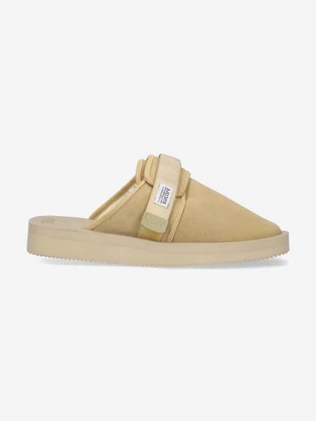 Suicoke papuci din piele ZAVO-VS ZAVO.VS-BEIGE. bej