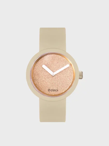 Часы O Bag бежевые