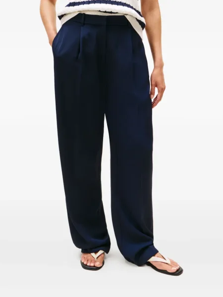 Pantaloni Tommy Hilfiger albastru