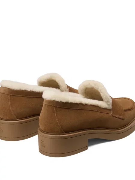 Pantofi loafer Stuart Weitzman maro