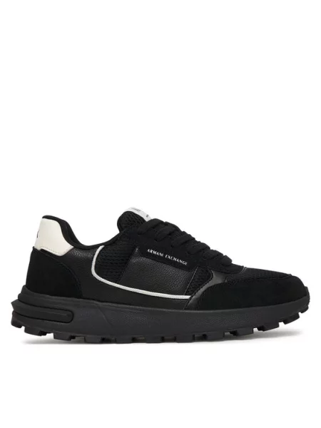 Sneakersy Armani Exchange černé