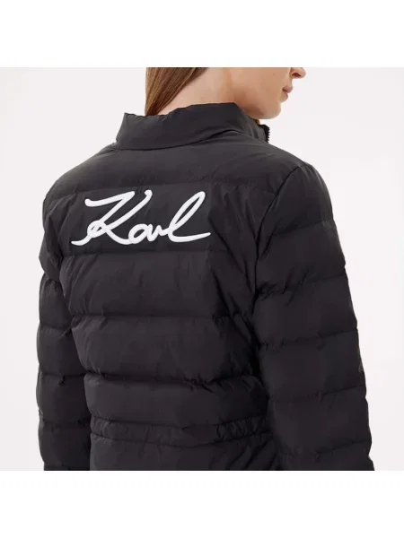 Lekka kurtka puchowa Karl Lagerfeld czarna