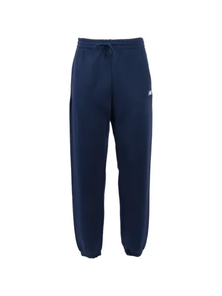 Pantaloni scurți New Balance 327 din piele de căprioară cu cordon albastru