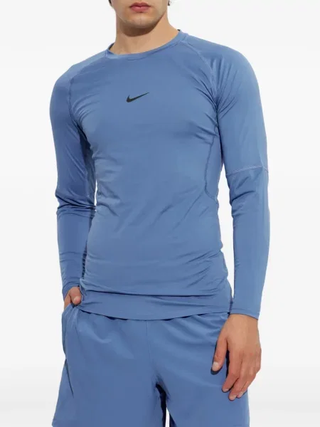 Μικρός γυμναστήριο fleece μπλούζα Nike μπλε