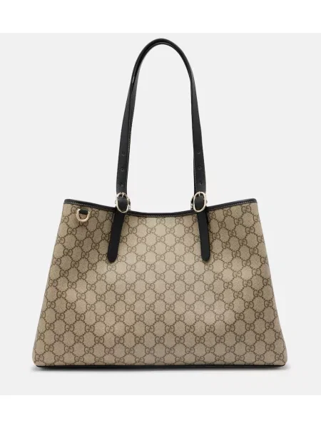 Geantă shopper Gucci bej