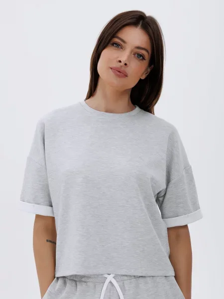 Футболка Leinle сірий