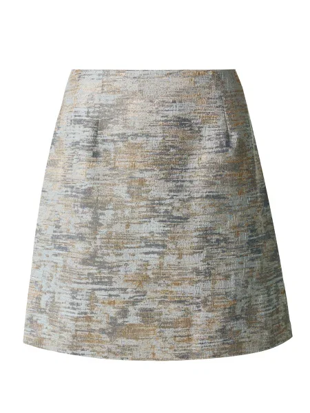 MEXX Fustă fumuriu / deschis / auriu albastru