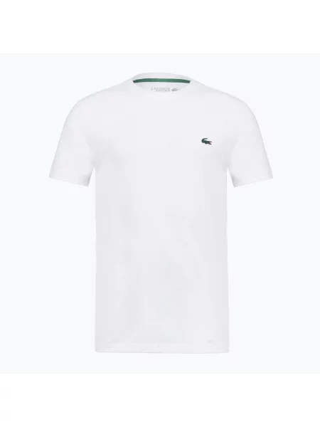 Tricou de tenis pentru bărbați Lacoste white/blossom alb
