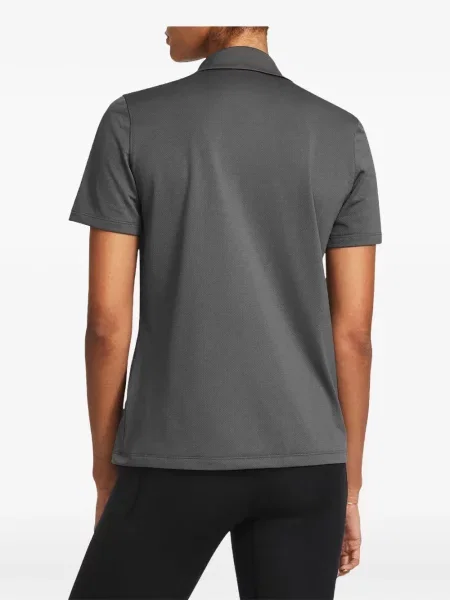 Scurt tricou polo Under Armour gri