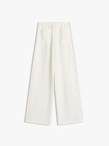 Bershka Pantaloni murdar alb
