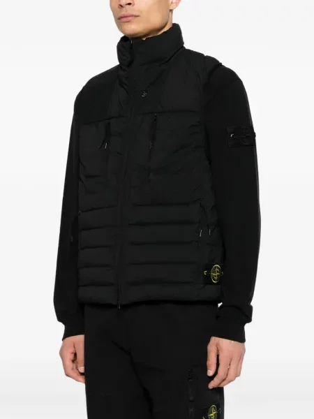 Vestă Stone Island cu strasuri negru
