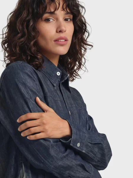 Сорочка G-star Raw синя