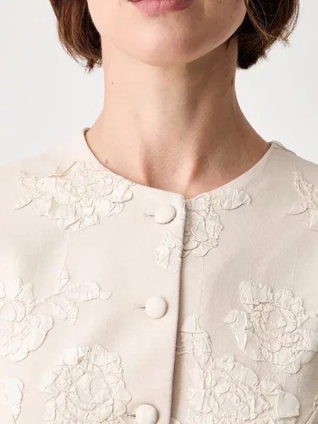Jacquard ruha Rotate bézs