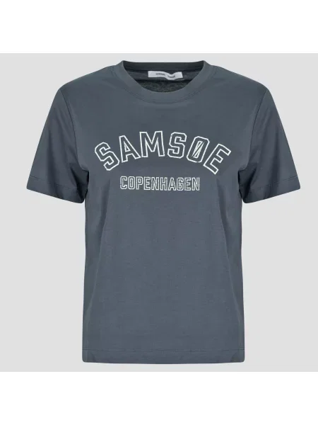 Tricou Samsøe Samsøe albastru