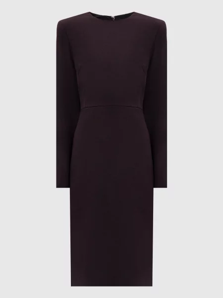 Платье Victoria Beckham фиолетовое