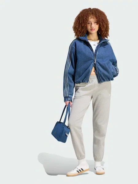 Джинсовая куртка Adidas синяя