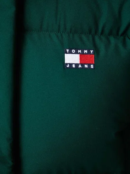 Tommy Jeans пухено яке дамско зелено