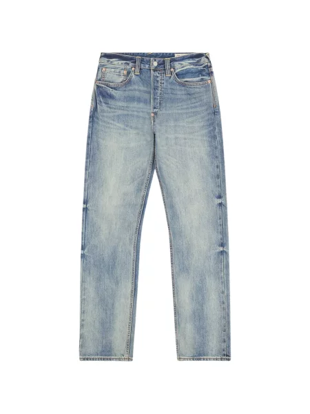 Blugi Evisu cu imagine albastru