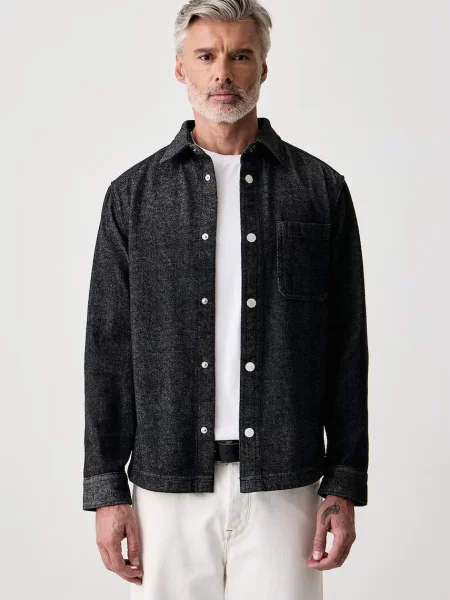 Joop! Cămașă pentru bărbați din denim negru