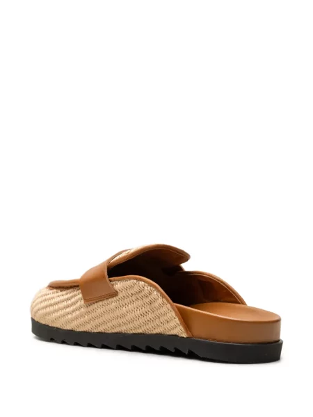 Papuci tip mules Chuckies din piele