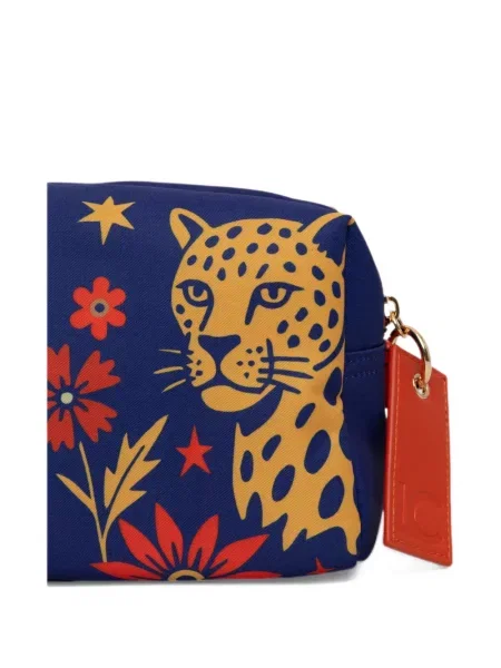 Geantă Lola_casademunt cu model floral cu imagine albastru