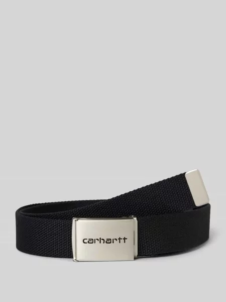 Pasek Carhartt Work In Progress z paskiem casual czarny