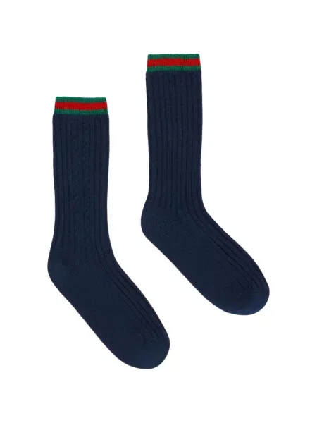 Skarpety dziecięce Gucci niebieskie