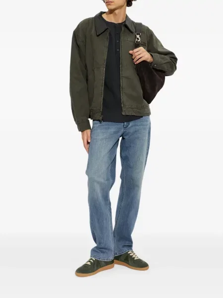 Blugi drepți Rag & Bone albastru