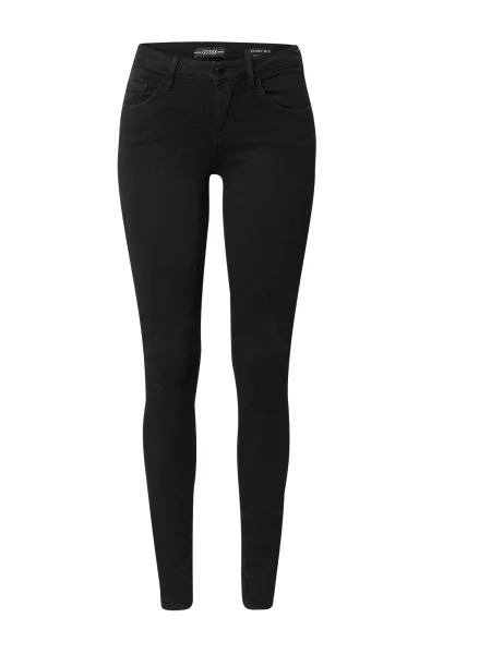 Guess Дънки Annette Skinny Fit черен