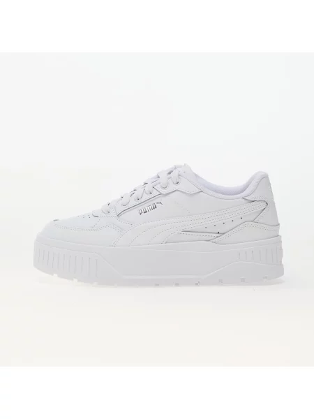 Bőr street félcipő Puma fehér