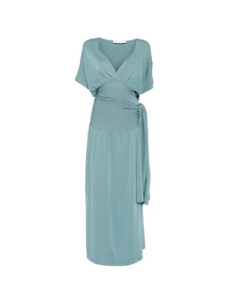 Костюм макси рокля Aya Muse синьо