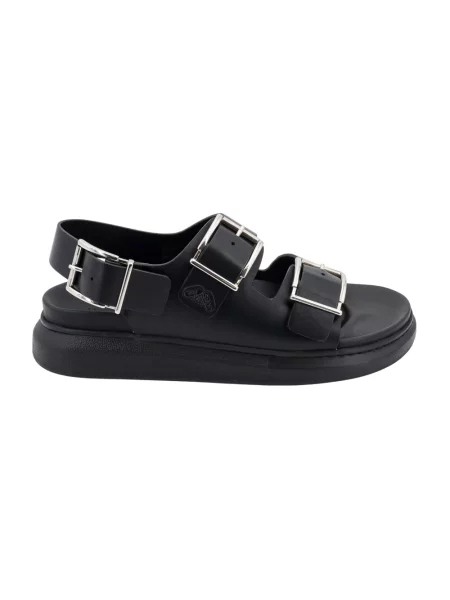 Sandały Alexander Mcqueen czarne