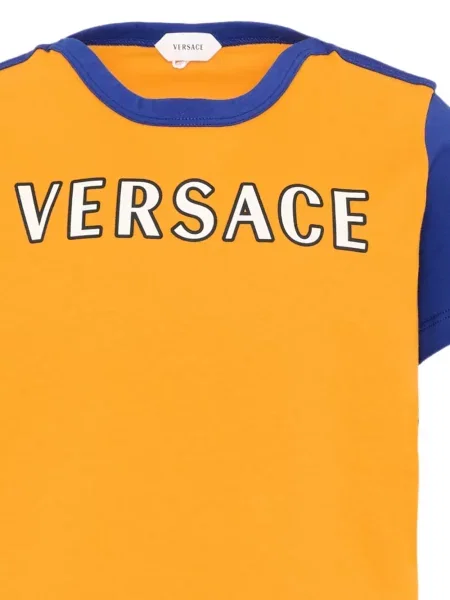 Koszulka dziecięca Versace pomarańczowa