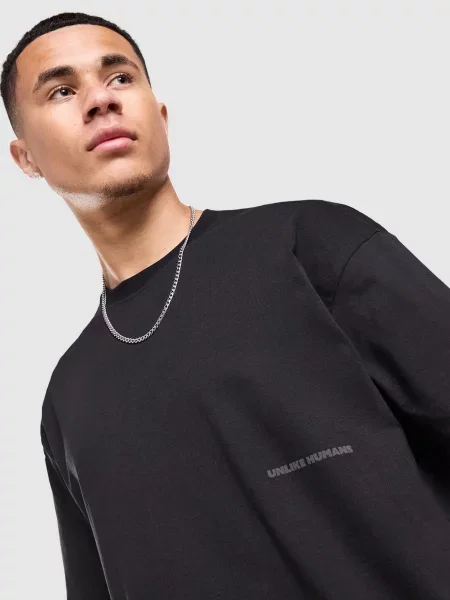 Unlike Humans T-Shirt Ridge czarna