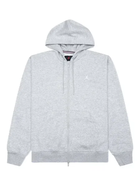 Hanorac cu glugă Jordan din fleece gri
