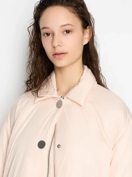 Armani Exchange Демісезонна куртка рожевий