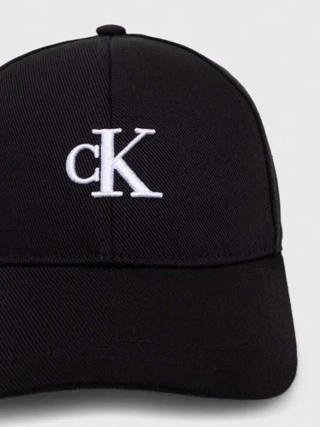 Czapka z daszkiem Calvin Klein Jeans czarna
