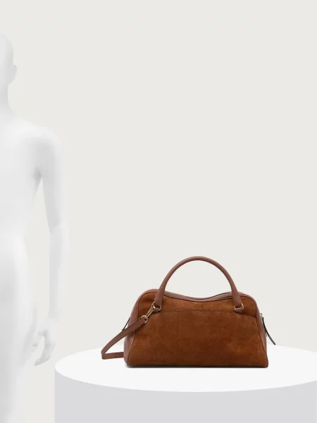 Кожаная сумка через плечо Pollini