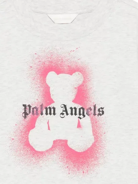 Tricou copii Palm Angels gri