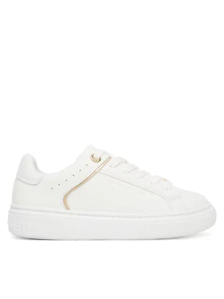 Tommy Hilfiger Tenisice Low Cut Lace Up Sneaker D bijela