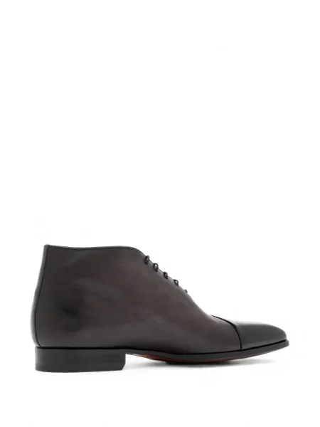 Ghete desert Magnanni din piele negru