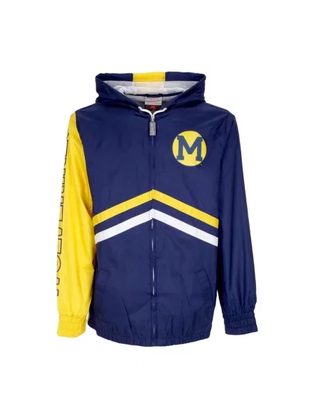 Kurtka Mitchell & Ness niebieska